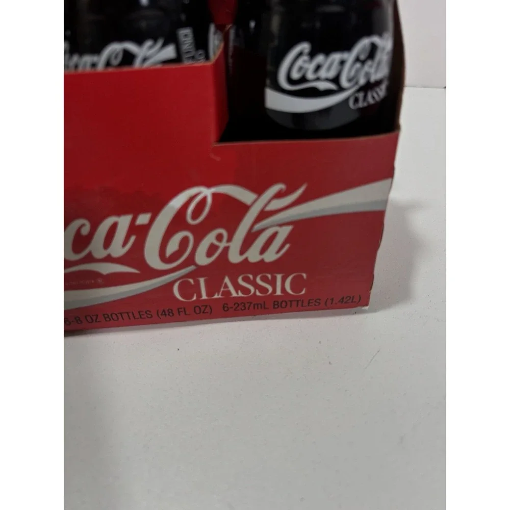 COCA COLA 6pk of 8oz. Bottles Decorative‎ collectible Coke bottles Vintage